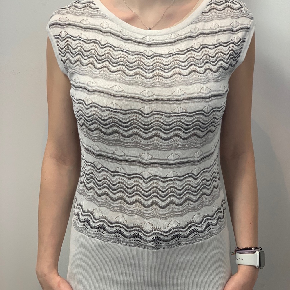 White House Black Market Crocheted Blouse